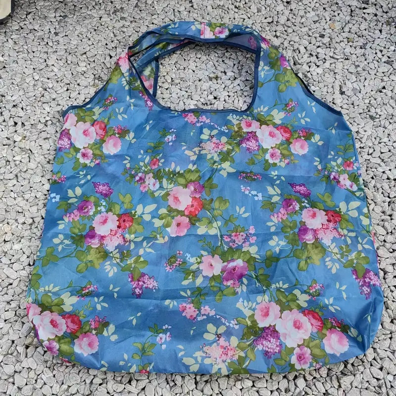 Lightweight Floral Folding Tote