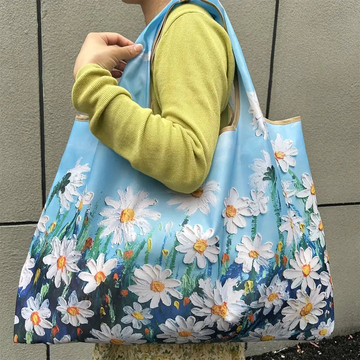 Daisy Dream Foldable Shopping Bag