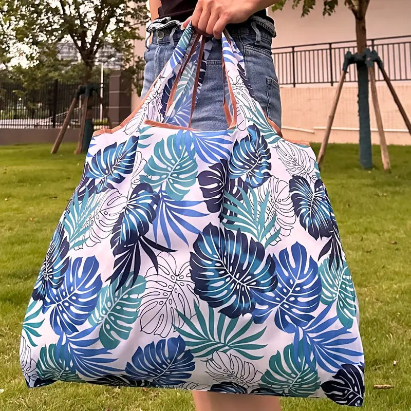 Colorful Print Tote Bag