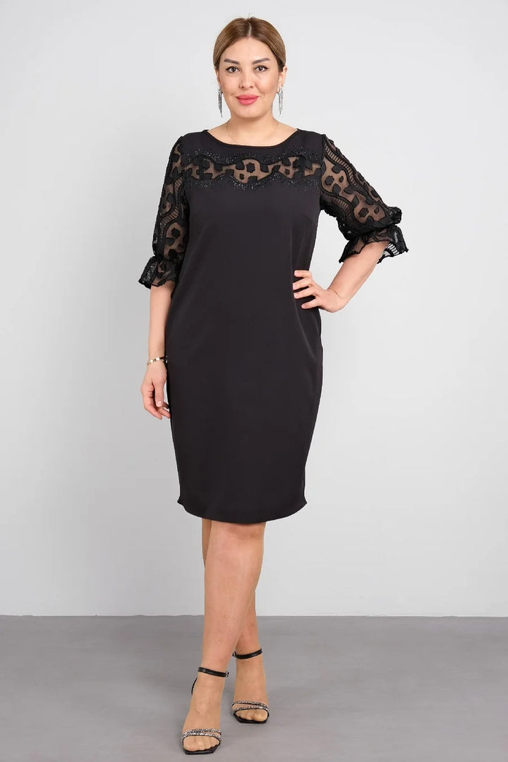 Maureen™ | Lace Detail Dress