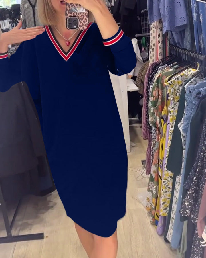 Vivienne™ | V-Neck Dress