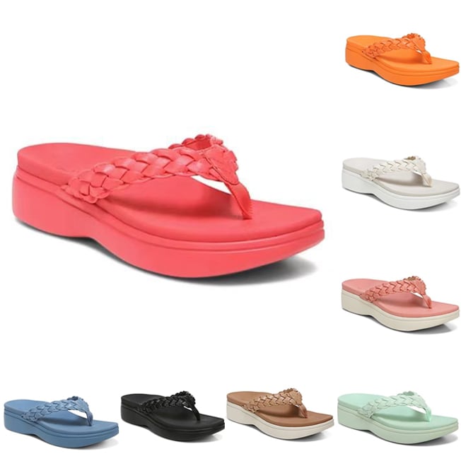 Braided Orthopedic Wedge Sandals