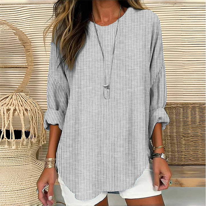 Gloria | Casual Grey Top