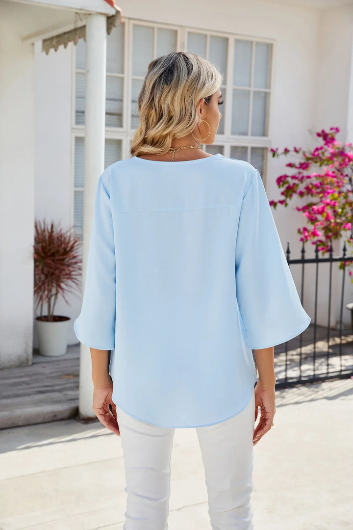 Sophie™ | Casual V-Neck Blouse