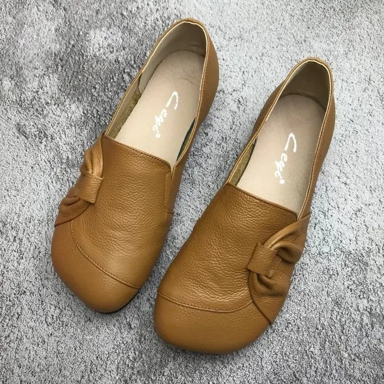 Amy | Orthopaedic Flats_Brown