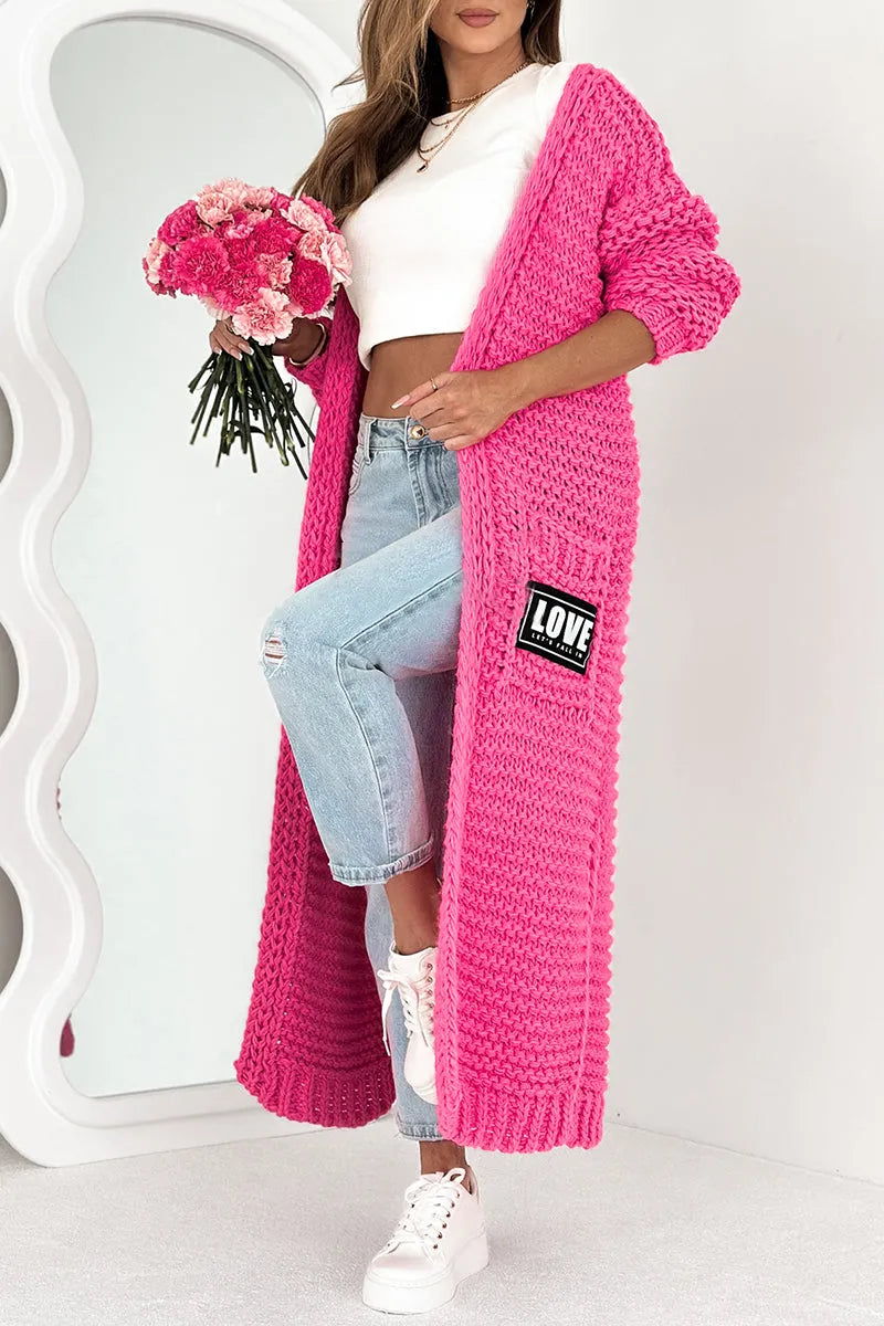 Estella™ | Knitted Longline Cardigan