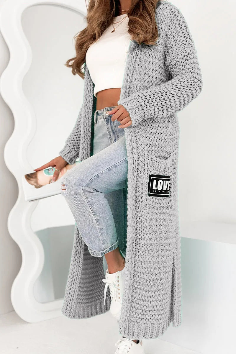 Estella™ | Knitted Longline Cardigan