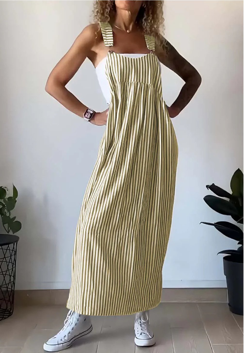 Sun-Kissed Striped Dress_