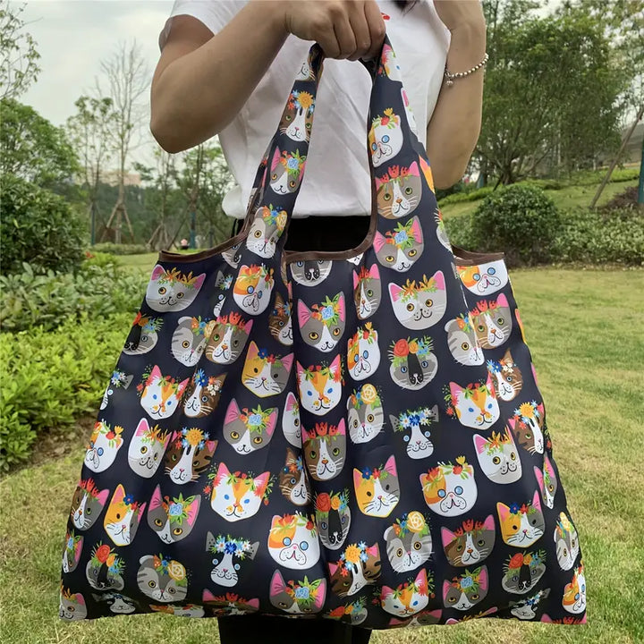 Purrfectly Practical Cat Tote Bag