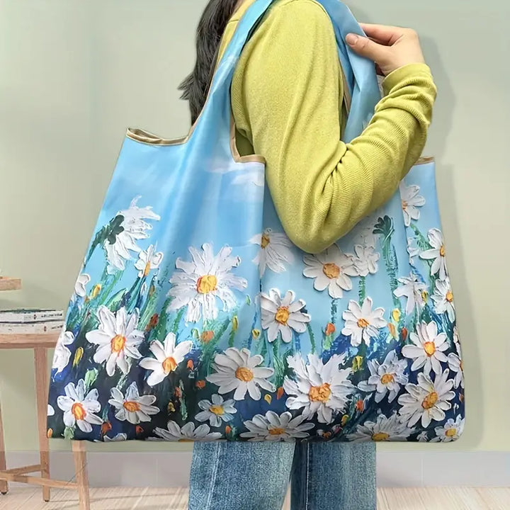 Flower Art Tote Bag