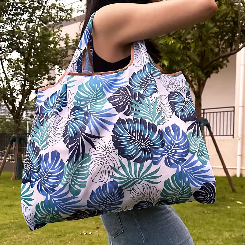 Colorful Print Tote Bag