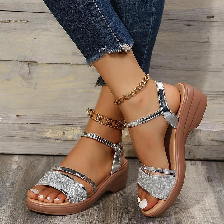 Clara™️ | Orthopedic Wedge Sandals