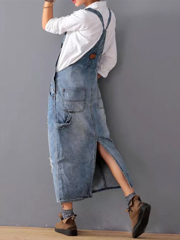 Heritage Denim Overall Dress003