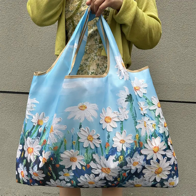 Daisy Dream Foldable Shopping Bag