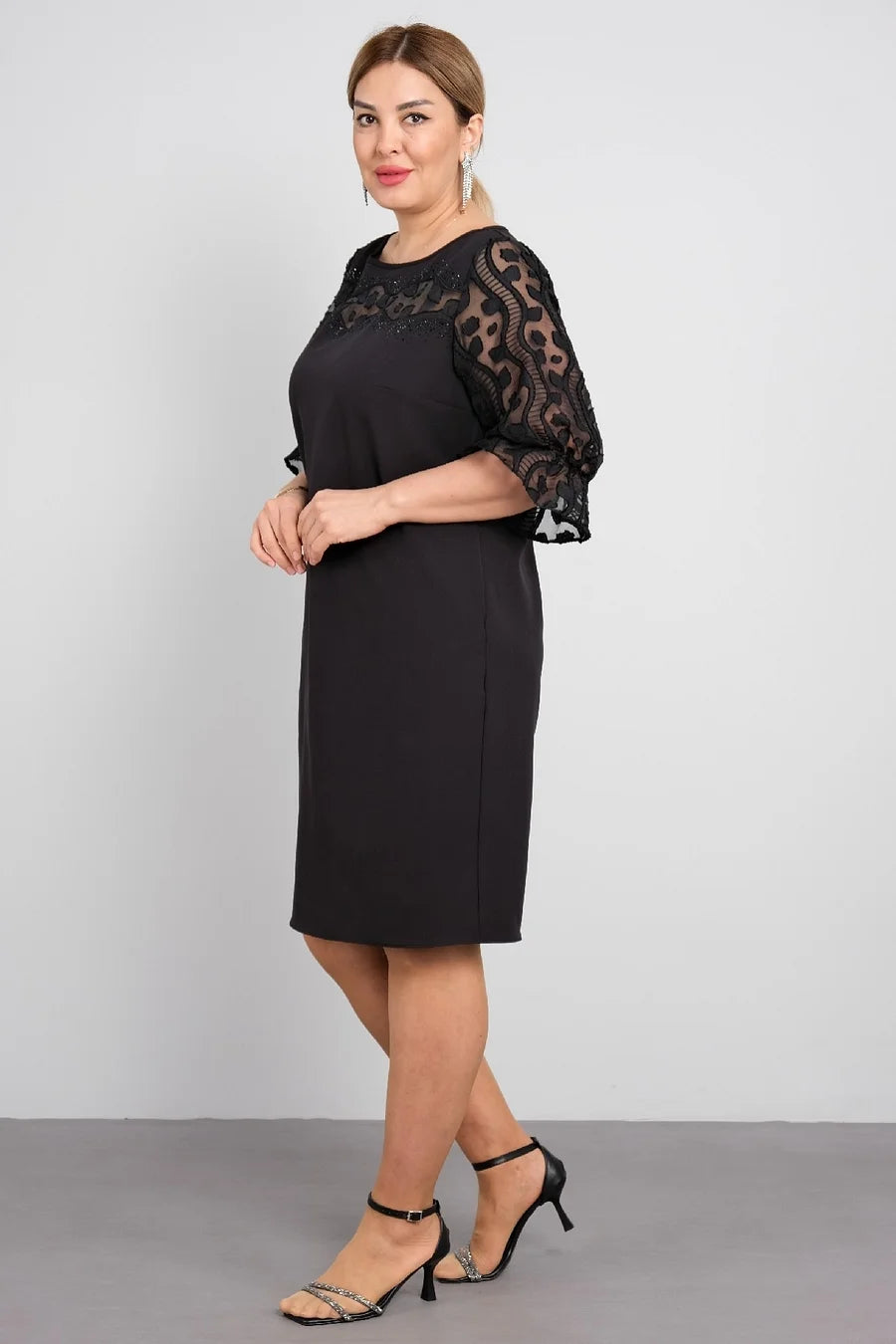 Maureen™ | Lace Detail Dress