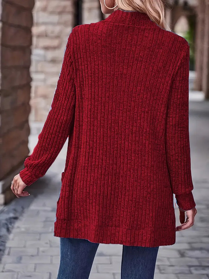 Divina™ | Open-Front Knit Cardigan