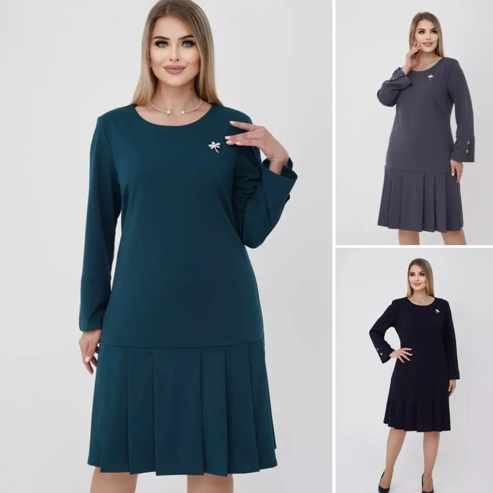 Juliet™ | Elegant Pleated Dress