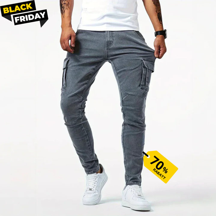 XAVIER™ – Cargo-Jeans