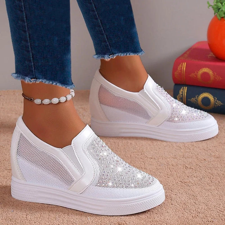 Bernice™ | Crystal Mesh Sneakers