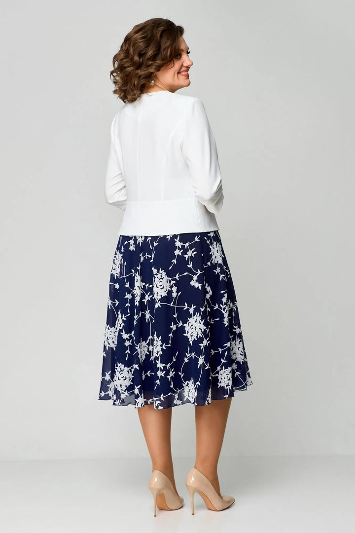 Kylie™ |  Blue-White Fresh Dress