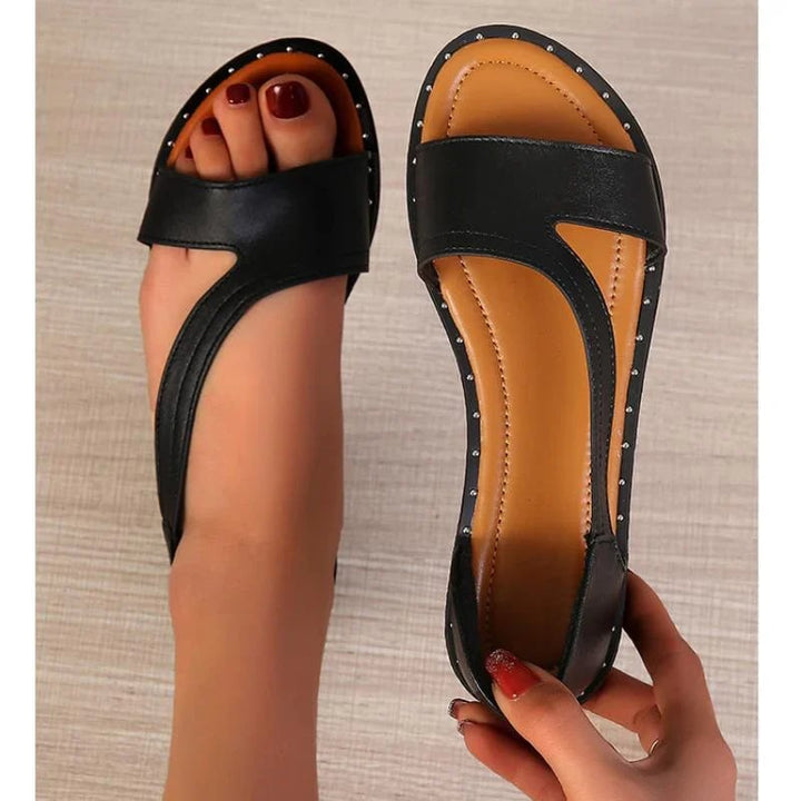 Strivia™ | Sleek Sandals with Studs