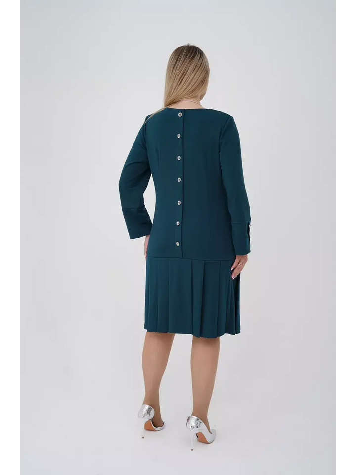 Juliet™ | Elegant Pleated Dress