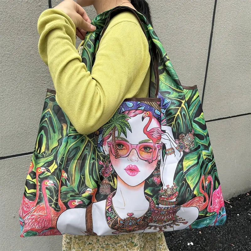 Artistic Portrait Art Tote Bag