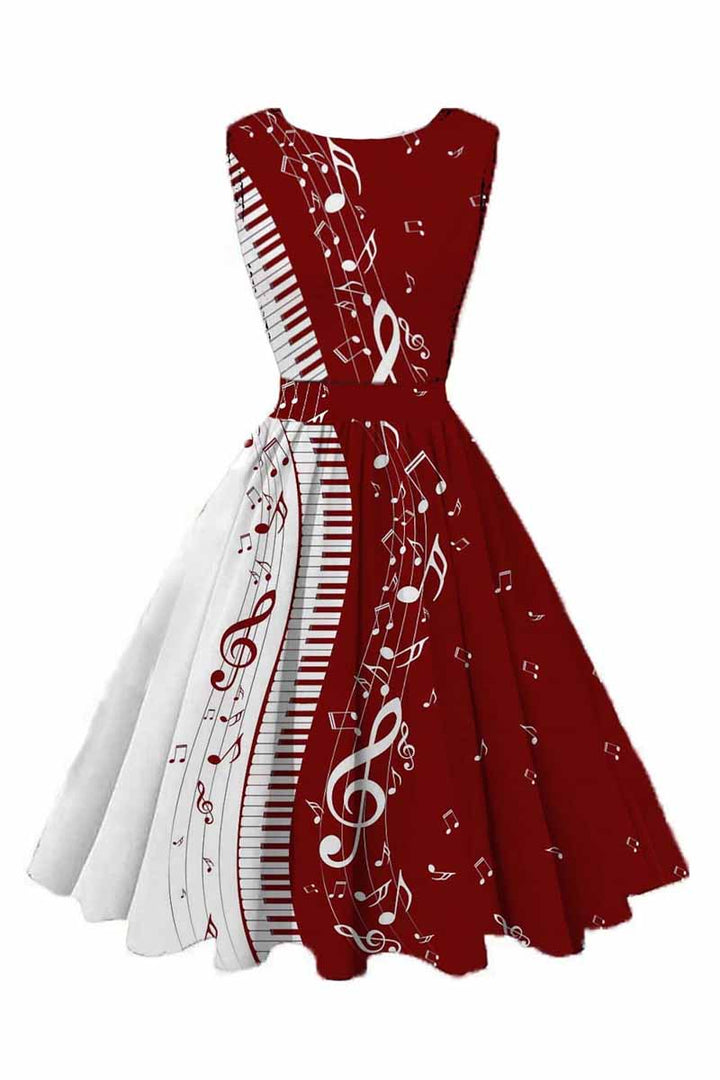 Ruched Note Dress