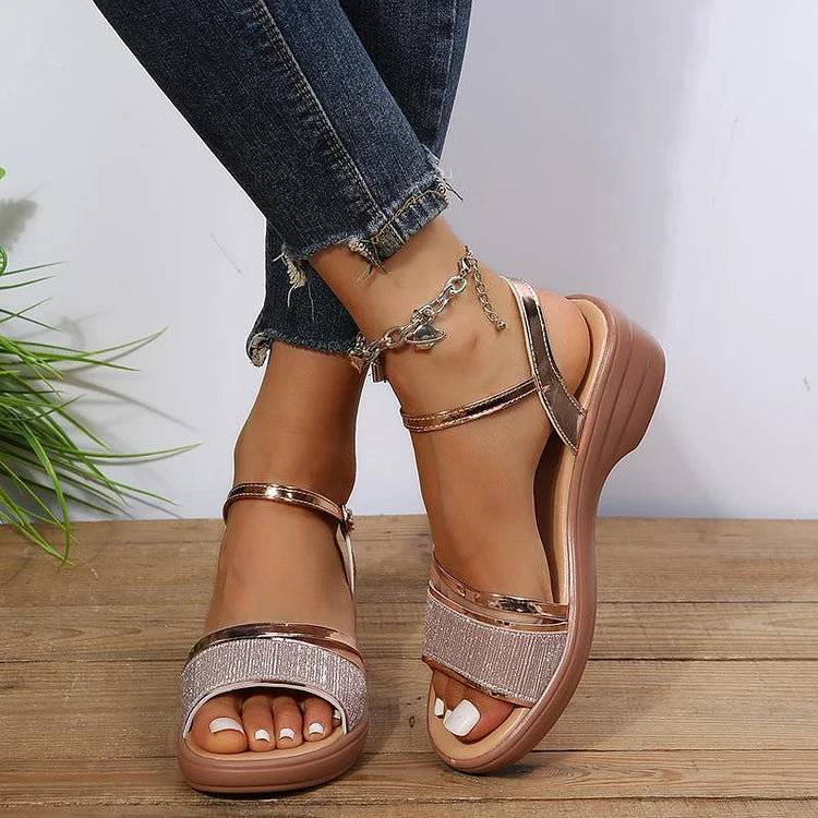 Clara™️ | Orthopedic Wedge Sandals