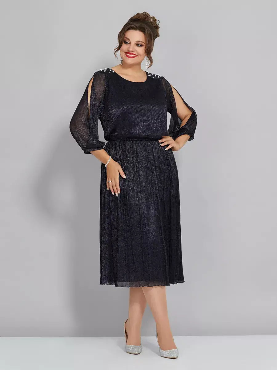 Glacier™ | Shimmer Midi Dress