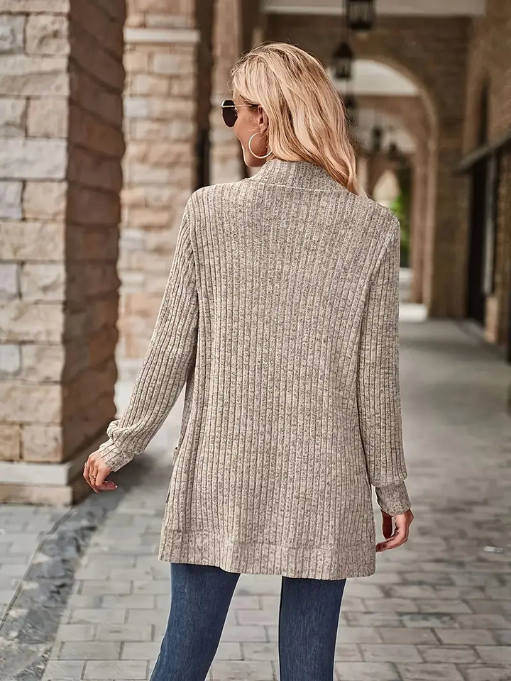 Divina™ | Open-Front Knit Cardigan