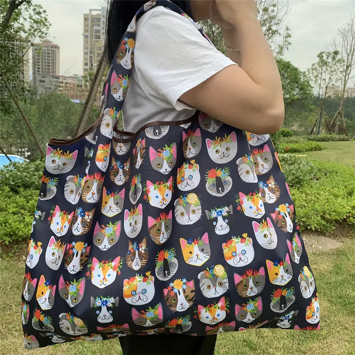 Purrfectly Practical Cat Tote Bag