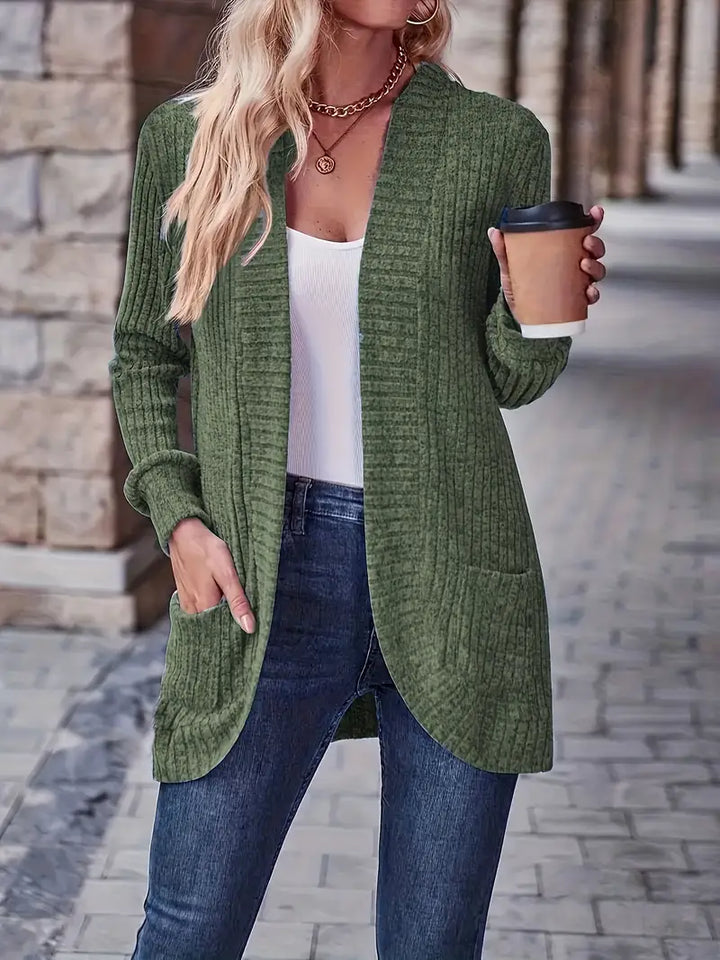 Divina™ | Open-Front Knit Cardigan