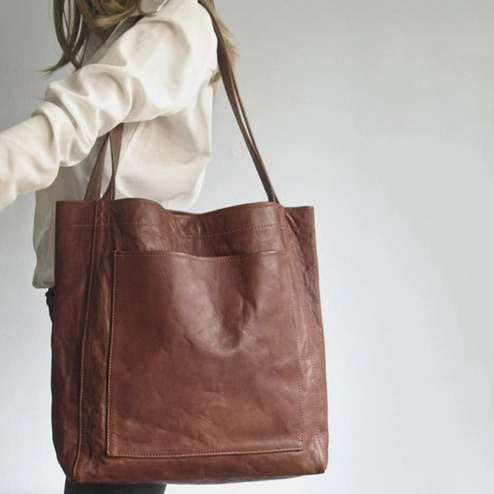 MATILDA - LARGE LEATHER HANDBAG