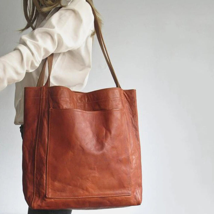 MATILDA - LARGE LEATHER HANDBAG