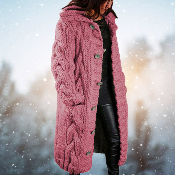 Caitlin™ | Cozy Cable Knit Cardigan