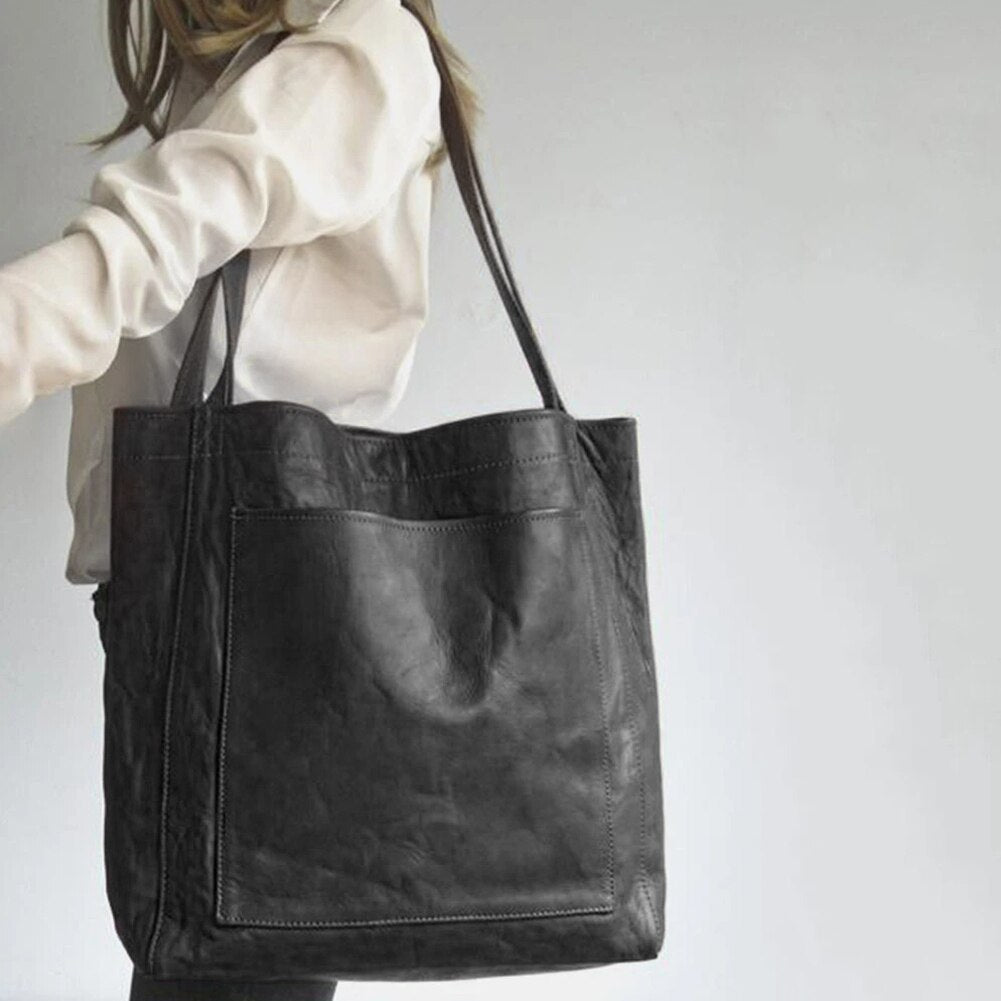 MATILDA - LARGE LEATHER HANDBAG