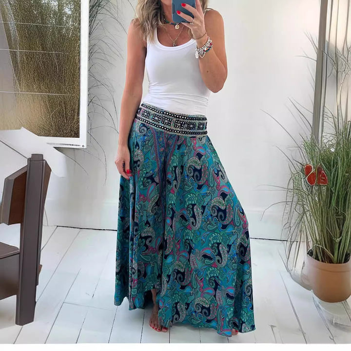 Sunset Stroll Wide-Leg Pants