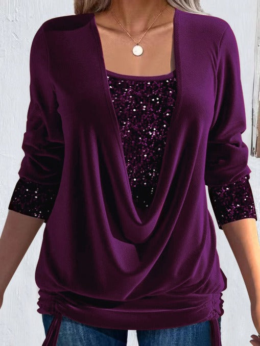 Sophie™ Shimmering Sequin Blouse