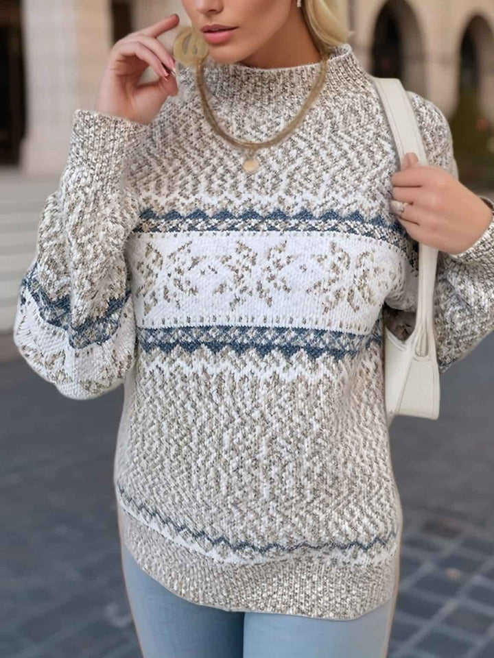 Plush Snowflake Sweater_002