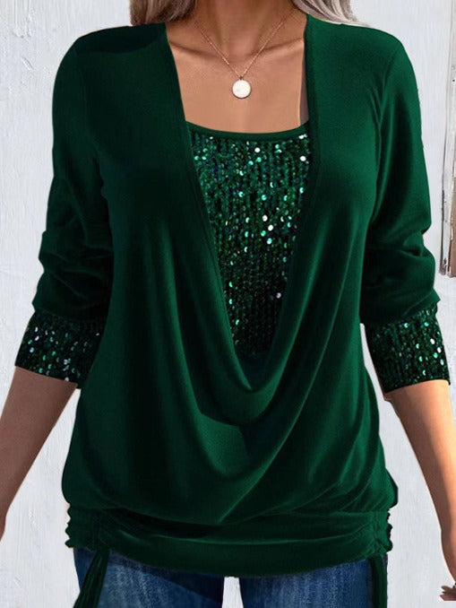 Sophie™ Shimmering Sequin Blouse