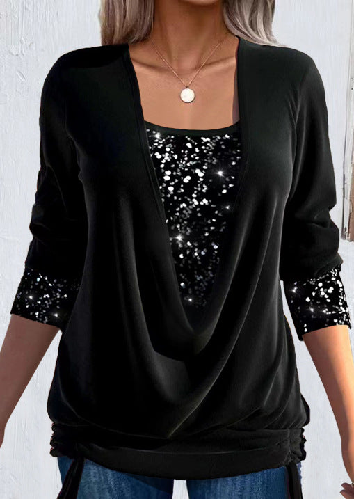 Sophie™ Shimmering Sequin Blouse