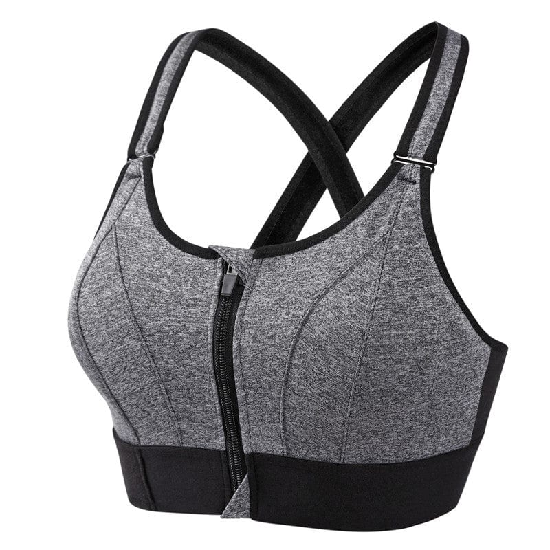 Eleanor – Comfortable Sports Bra_Grey