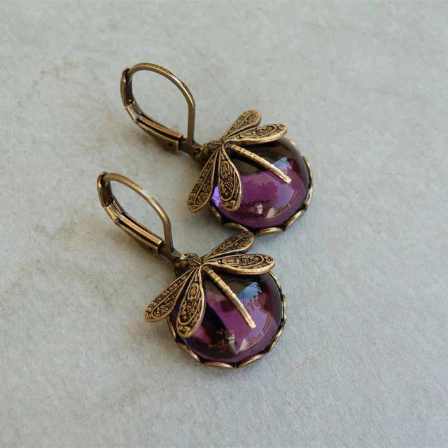 Brittany™ | Antique Crystal Earrings