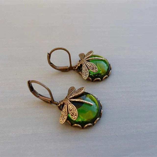 Brittany™ | Antique Crystal Earrings