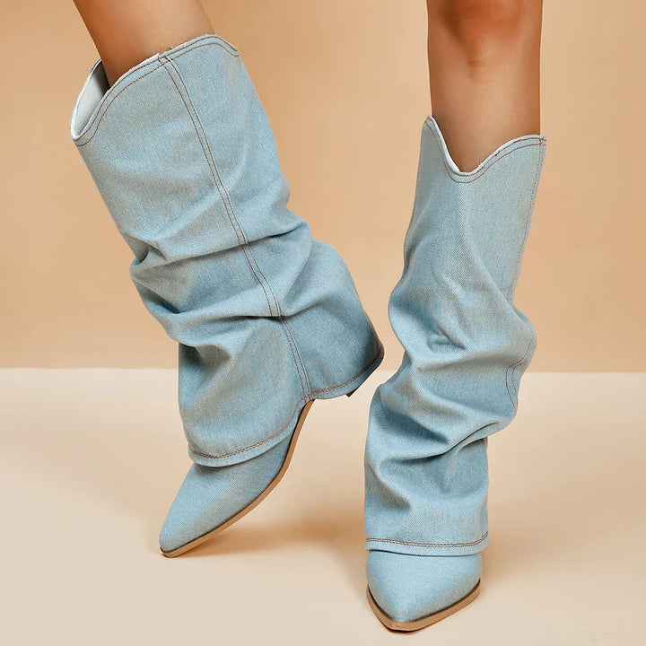 Kylie Denim Boot