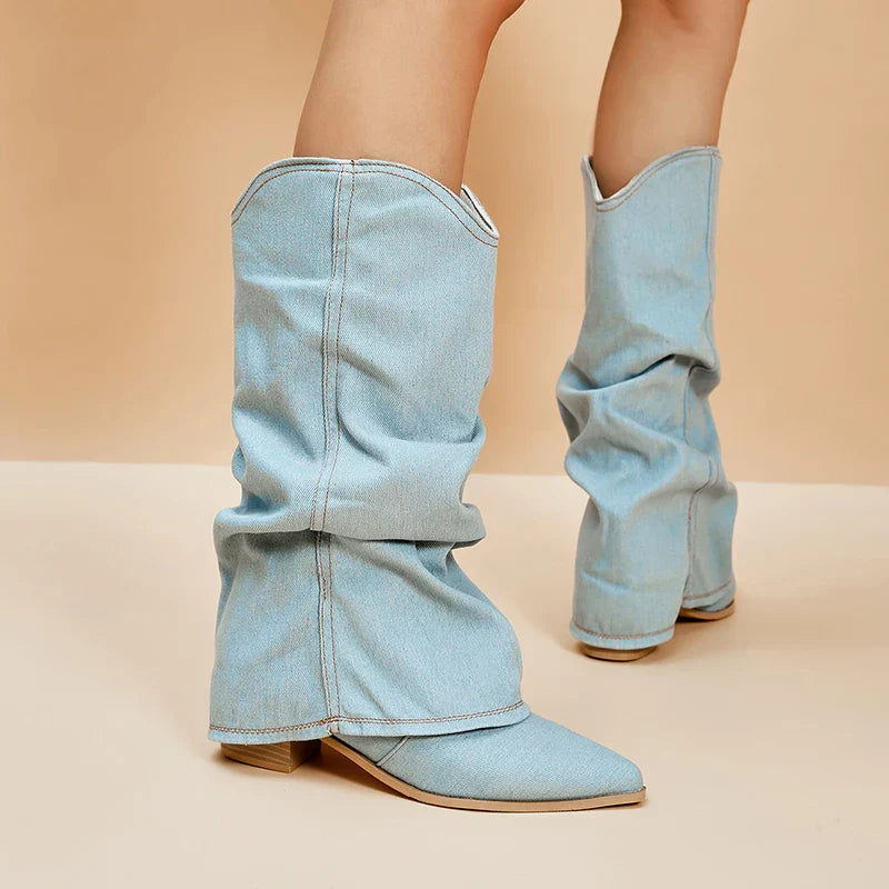 Kylie Denim Boot