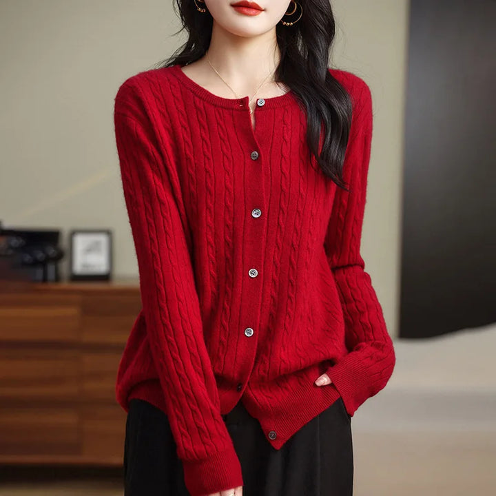 Francesca™ | Classic Winter Cardigan