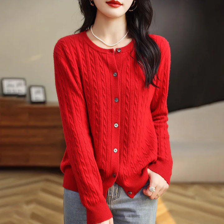 Francesca™ | Classic Winter Cardigan