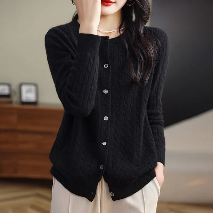 Francesca™ | Classic Winter Cardigan